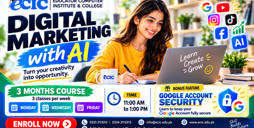 Digital Marketing With AI Course Banner