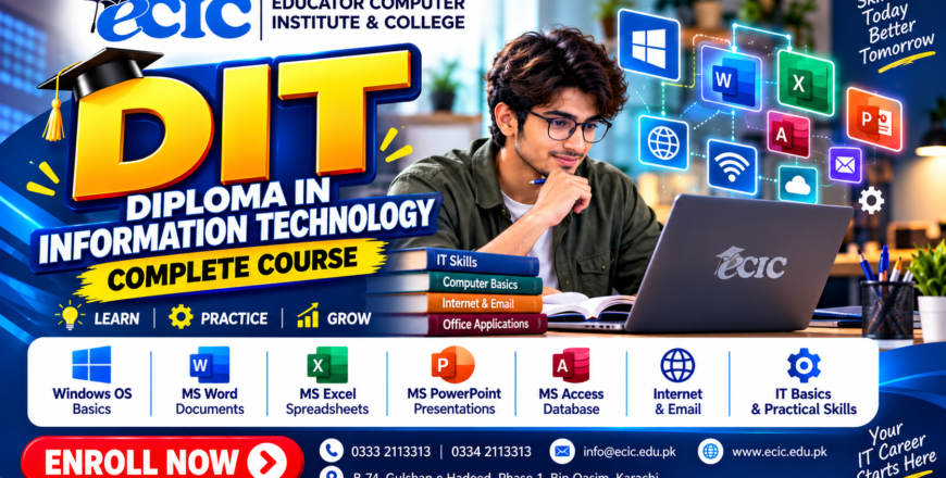 Diploma in Information Technology Banner